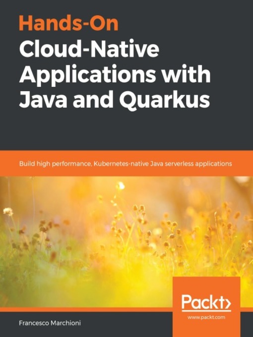 Cover image for Hands-On Cloud-Native Applications with Java and Quarkus
